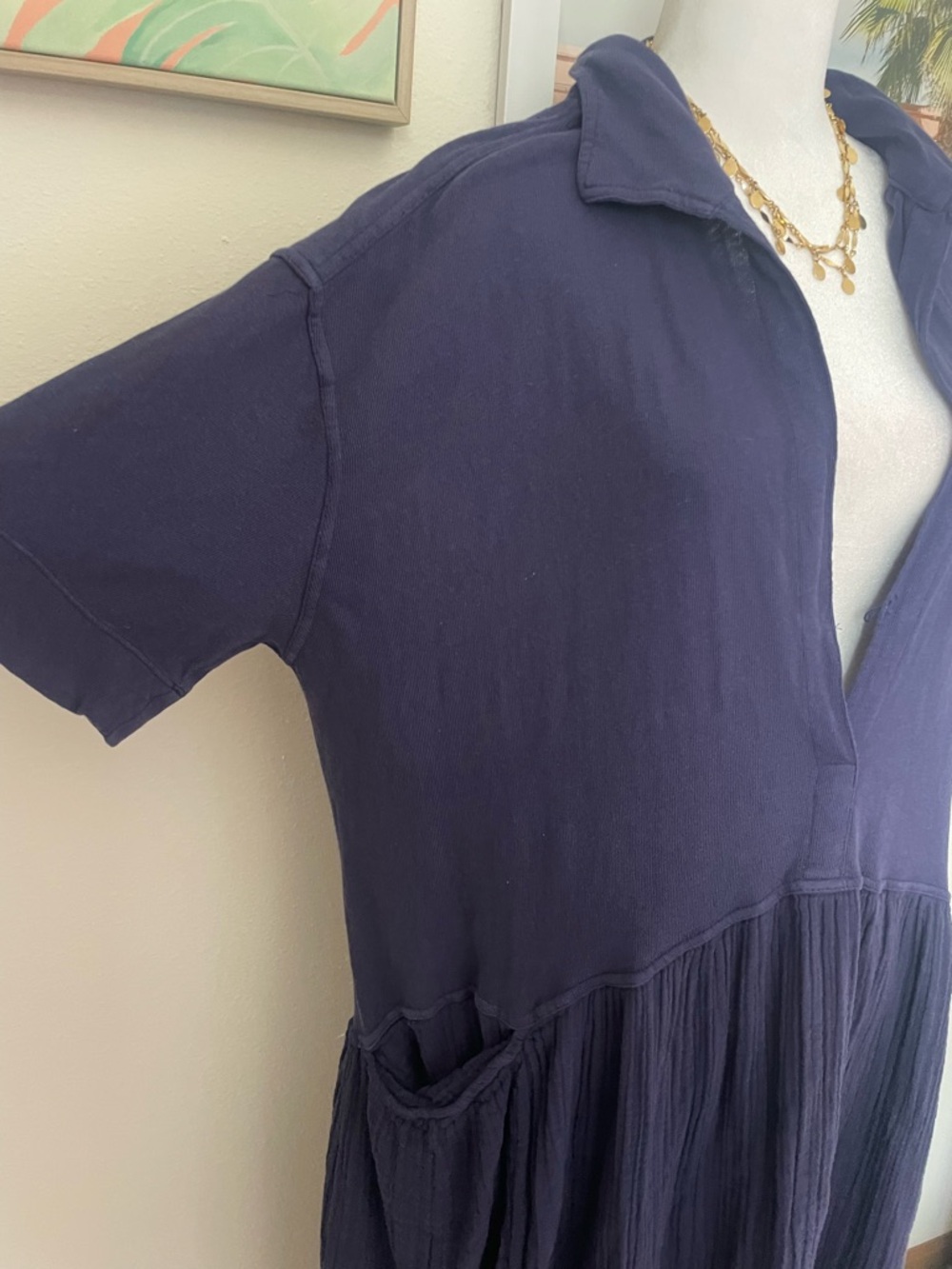 Free People Beach Boho Neoma Gauze Maxi Dress Size Small - Picture 9 of 12